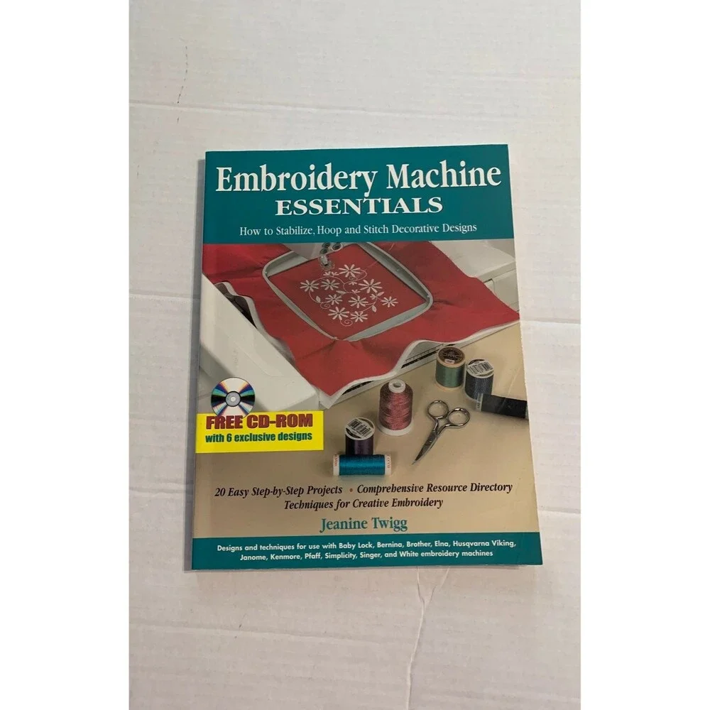 Embroidery Machine Essentials book